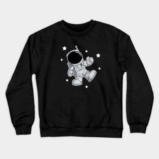 Floating in space Crewneck Sweatshirt